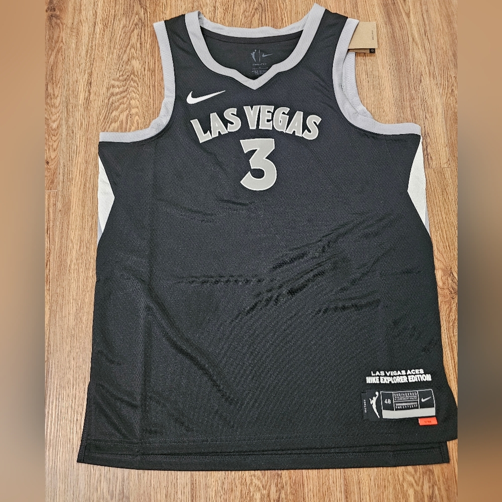 New Candace Parker Nike Las Vegas Aces Explorer Edition WNBA Jersey Womens